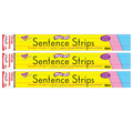 Trend Enterprises 24" Multicolor Wipe-Off® Sentence Strips, 30 Strips Per Pack, PK3 T4002